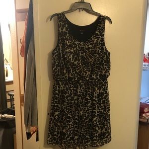 Leopard print dress